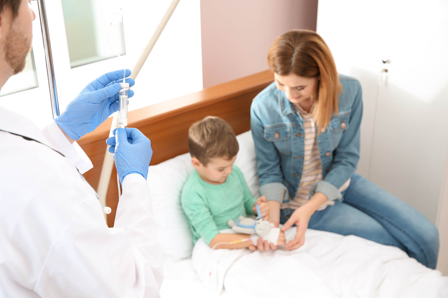 IVIg for child with mother